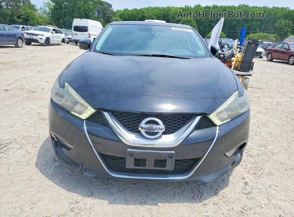 1N4AA6AP7GC407599 2016 NISSAN MAXIMA Black წინა ხედი