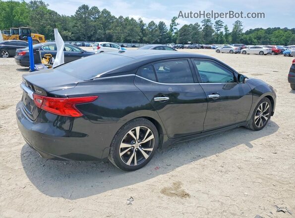 1N4AA6AP7GC407599 2016 NISSAN MAXIMA Black უკანა მარჯვენა