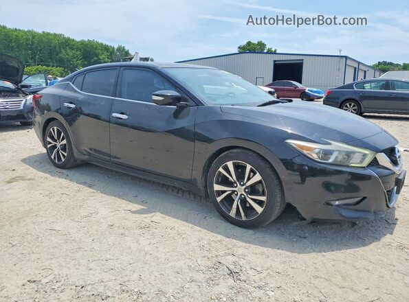 1N4AA6AP7GC407599 2016 NISSAN MAXIMA Black წინა მარჯვენა