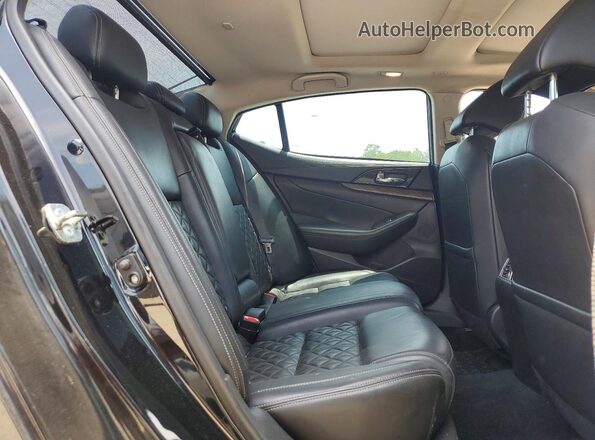 1N4AA6AP7GC407599 2016 NISSAN MAXIMA Black უკანა სავარძლების ხედი