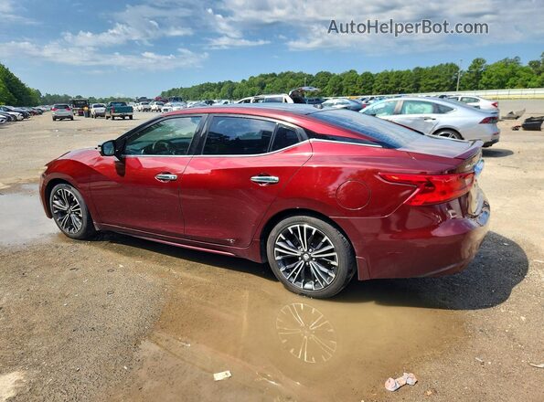 1N4AA6AP7GC415153 2016 NISSAN MAXIMA Burgundy Rear left