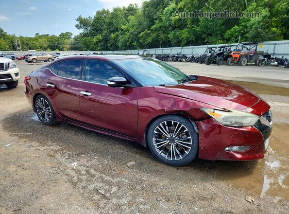 1N4AA6AP7GC415153 2016 NISSAN MAXIMA Burgundy Front right