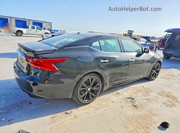 1N4AA6AP7GC415797 2016 NISSAN MAXIMA Black უკანა მარჯვენა