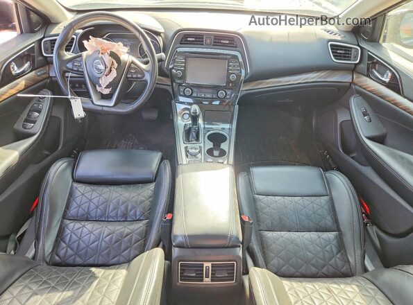 1N4AA6AP7GC415797 2016 NISSAN MAXIMA Black წინა პანელის ხედი