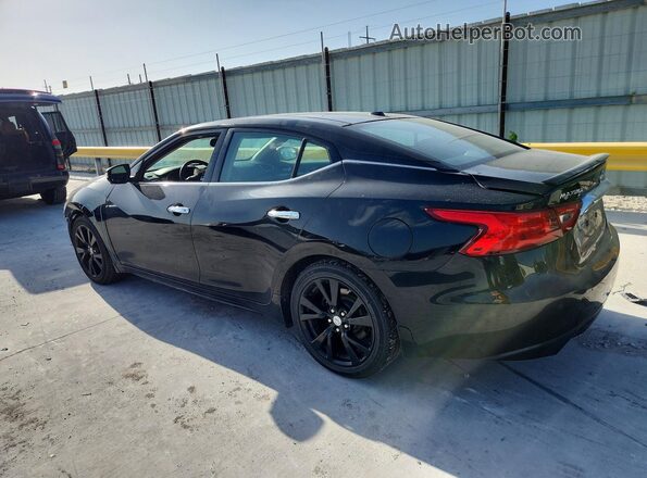 1N4AA6AP7GC415797 2016 NISSAN MAXIMA Black უკანა მარცხენა