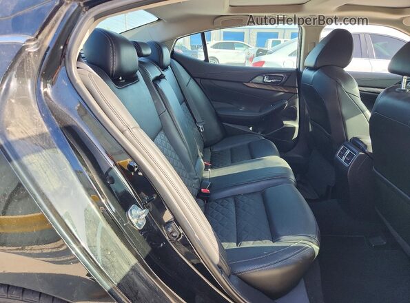 1N4AA6AP7GC415797 2016 NISSAN MAXIMA Black უკანა სავარძლების ხედი