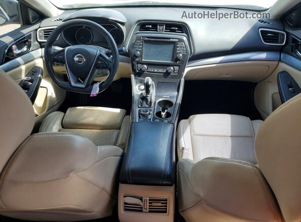 1N4AA6AP7GC433605 2016 NISSAN MAXIMA White Առջևի վահանակի տեսք