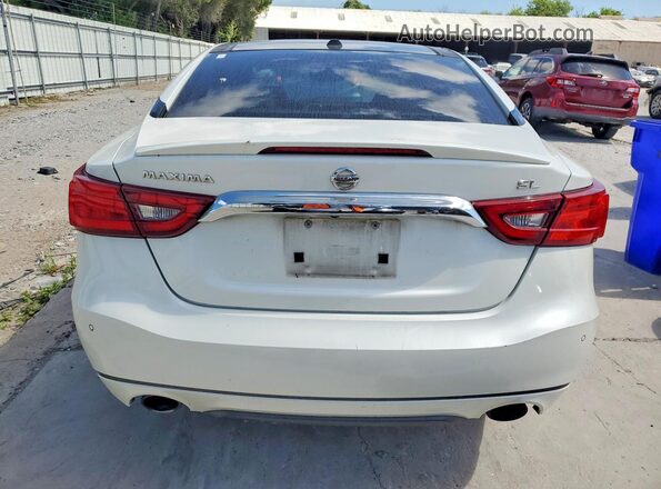 1N4AA6AP7GC433605 2016 NISSAN MAXIMA White Հետևի տեսք