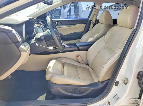 1N4AA6AP7GC433605 2016 NISSAN MAXIMA White Սալոնի դիմացի տեսք