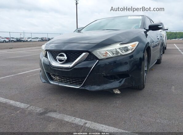 1N4AA6AP7GC442739 2016 NISSAN MAXIMA Black წინა ხედი