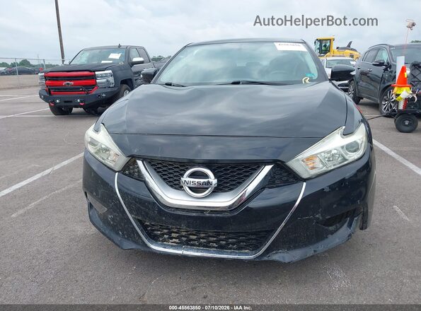 1N4AA6AP7GC442739 2016 NISSAN MAXIMA Black ხელსაწყოთა პანელის ხედი