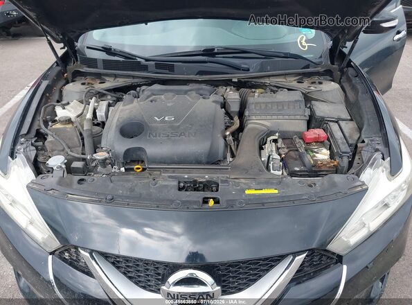 1N4AA6AP7GC442739 2016 NISSAN MAXIMA Black უკანა ხედი