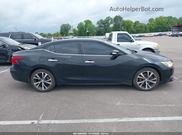 1N4AA6AP7GC442739 2016 NISSAN MAXIMA Black უკანა სალონის ხედი