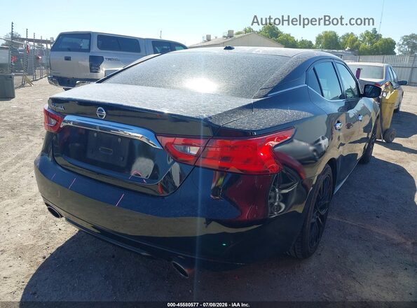 1N4AA6AP7GC446807 2016 NISSAN MAXIMA Black Tył prawy