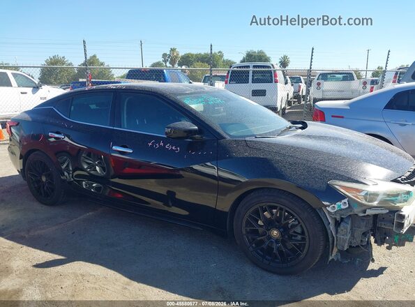1N4AA6AP7GC446807 2016 NISSAN MAXIMA Black Widok wnętrza 360 stopni