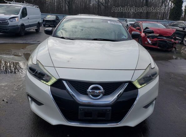 1N4AA6AP7GC905821 2016 NISSAN MAXIMA White Вид спереду
