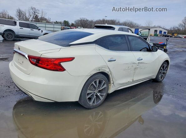1N4AA6AP7GC905821 2016 NISSAN MAXIMA White Задня права чверть