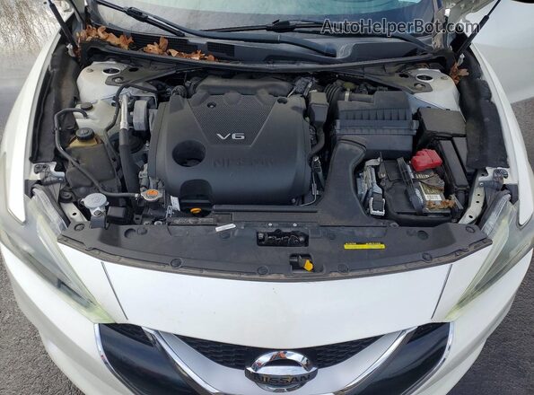 1N4AA6AP7GC905821 2016 NISSAN MAXIMA White Вид задньої частини салону