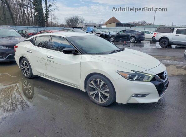 1N4AA6AP7GC905821 2016 NISSAN MAXIMA White Передня права чверть