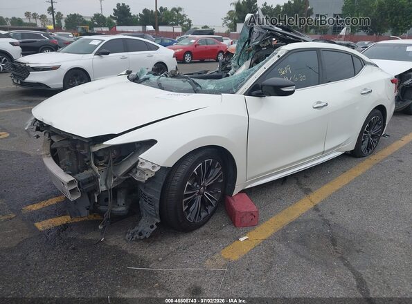 1N4AA6AP7HC360740 2017 NISSAN MAXIMA White Vista tres cuartos delantera izquierda