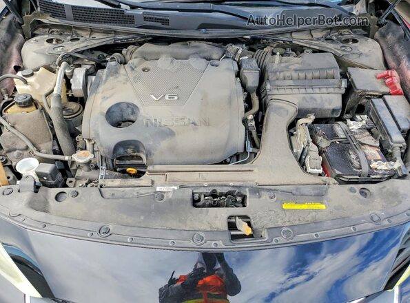1N4AA6AP7HC377635 2017 NISSAN MAXIMA Black Rear interior view