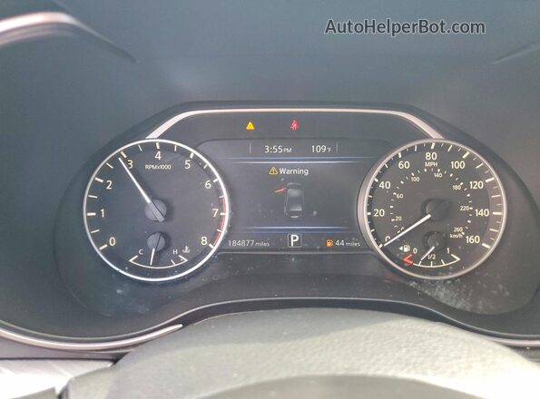 1N4AA6AP7HC377635 2017 NISSAN MAXIMA Black Instrument cluster view