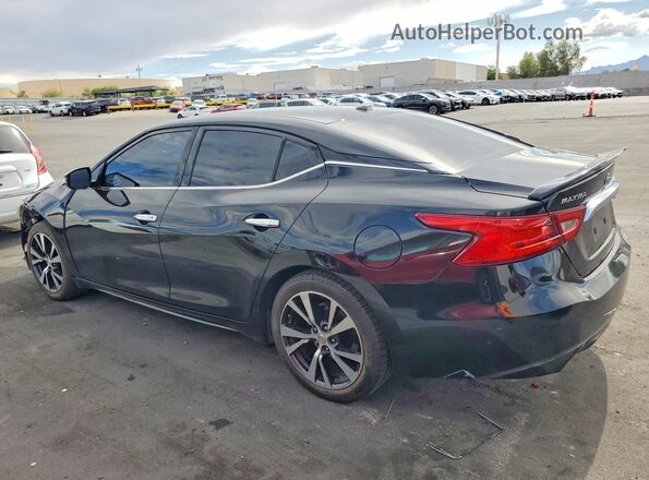 1N4AA6AP7HC377635 2017 NISSAN MAXIMA Black Rear left