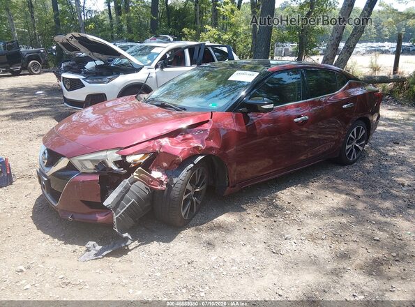 1N4AA6AP7HC388568 2017 NISSAN MAXIMA Red Vista tres cuartos delantera izquierda