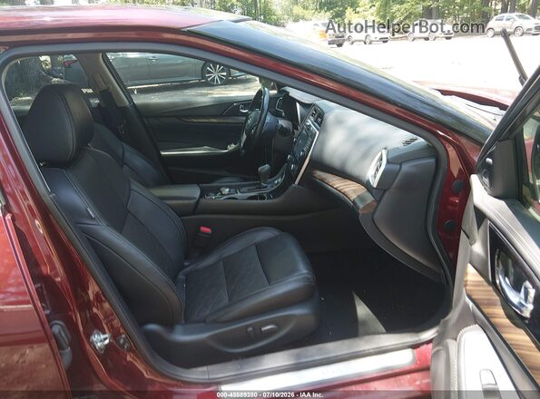 1N4AA6AP7HC388568 2017 NISSAN MAXIMA Red Vista interior delantera