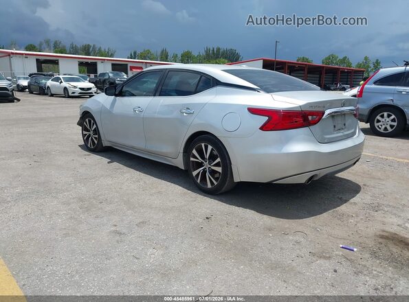 1N4AA6AP7HC401979 2017 NISSAN MAXIMA Silver Tył lewy