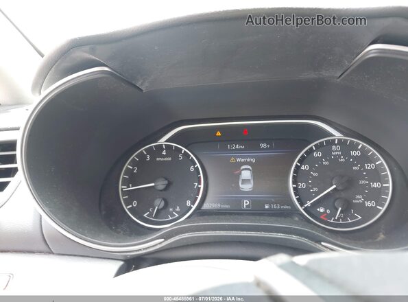 1N4AA6AP7HC401979 2017 NISSAN MAXIMA Silver Widok tylnych siedzeń