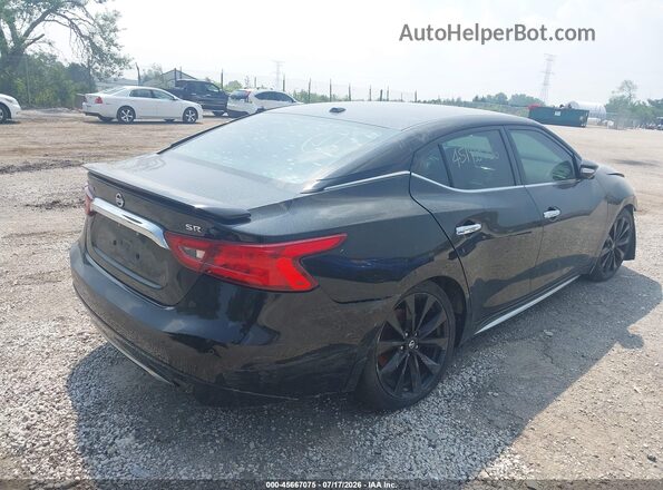1N4AA6AP7HC412299 2017 NISSAN MAXIMA Черный Задняя правая четверть