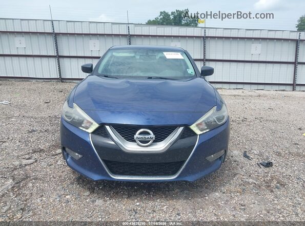 1N4AA6AP7HC439339 2017 NISSAN MAXIMA Blue Սարքավորումների վահանակի տեսք