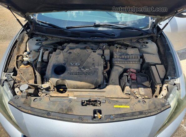 1N4AA6AP7HC448705 2017 NISSAN MAXIMA Silver Widok wnętrza z tyłu