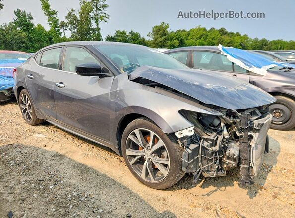 1N4AA6AP7HC450762 2017 NISSAN MAXIMA Gray Przód prawy