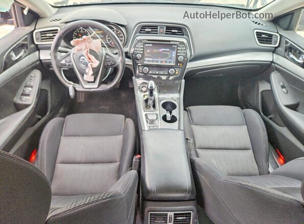 1N4AA6AP7HC450762 2017 NISSAN MAXIMA Gray Widok deski rozdzielczej