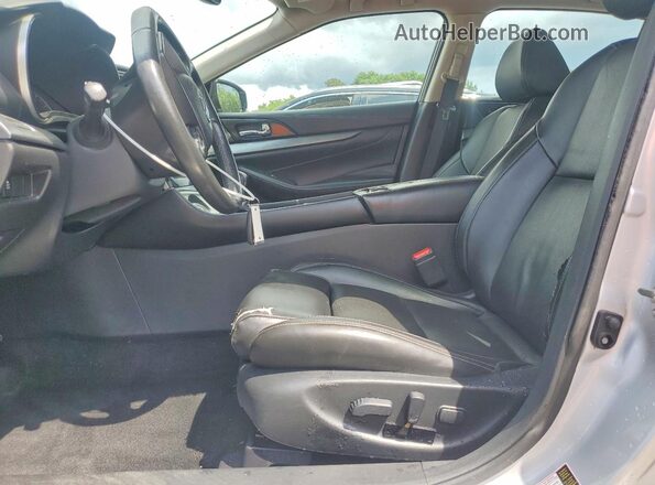 1N4AA6AP7JC368441 2018 NISSAN MAXIMA Silver Widok wnętrza z przodu