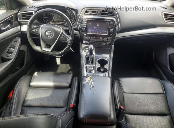 1N4AA6AP7JC368441 2018 NISSAN MAXIMA Silver Widok deski rozdzielczej