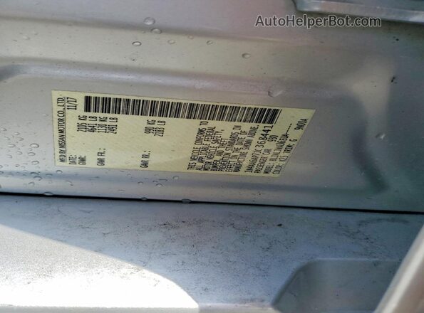 1N4AA6AP7JC368441 2018 NISSAN MAXIMA Silver Widok komory silnika