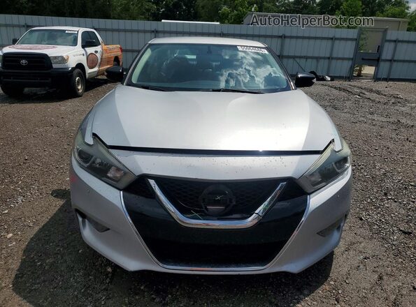 1N4AA6AP7JC368441 2018 NISSAN MAXIMA Silver Widok z przodu