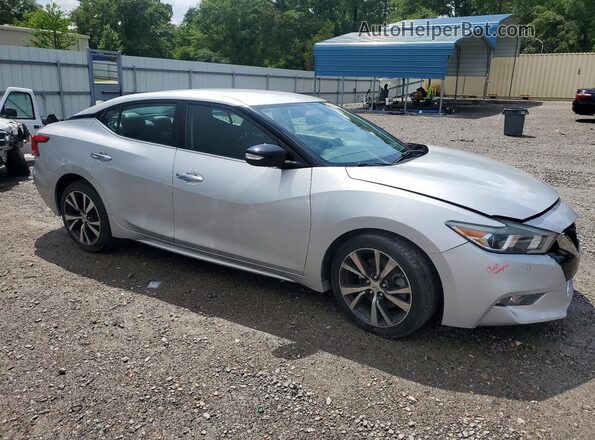 1N4AA6AP7JC368441 2018 NISSAN MAXIMA Silver Przód prawy
