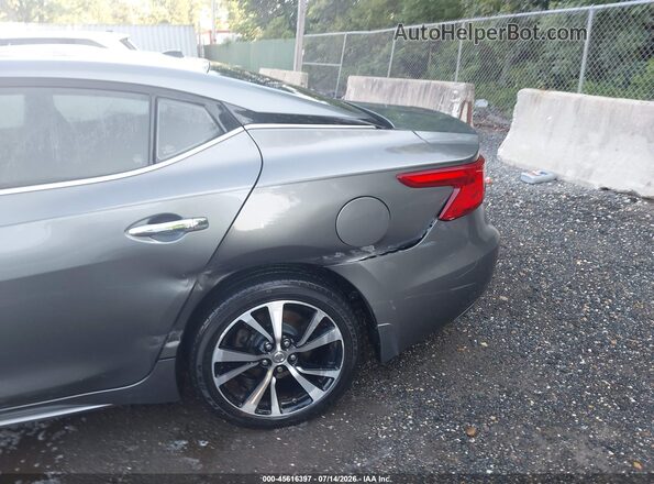 1N4AA6AP7JC375230 2018 NISSAN MAXIMA Gray Front view