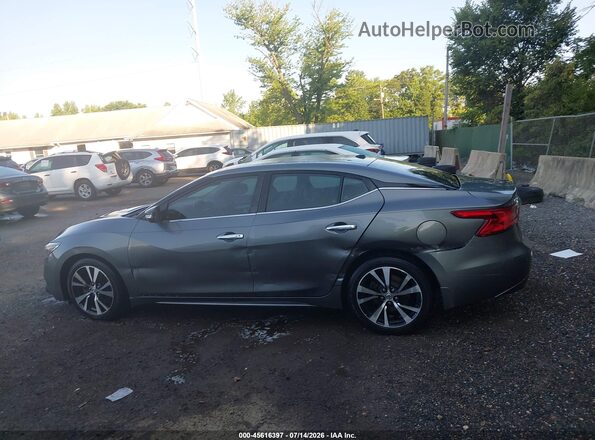 1N4AA6AP7JC375230 2018 NISSAN MAXIMA Gray 360 interior view