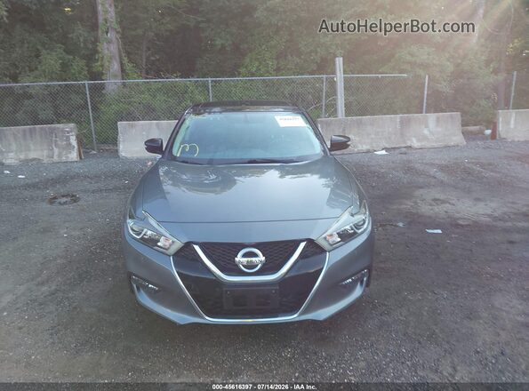 1N4AA6AP7JC375230 2018 NISSAN MAXIMA Gray Instrument cluster view