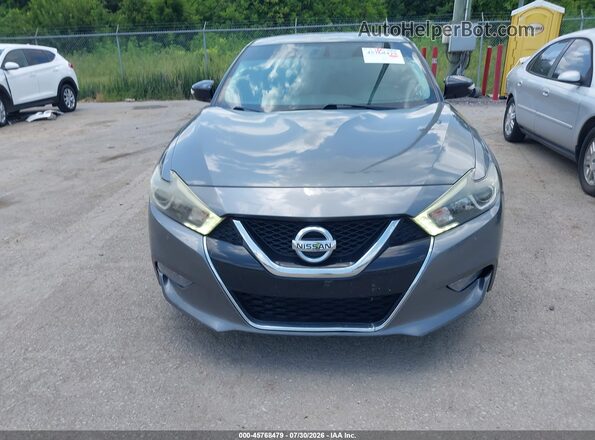 1N4AA6AP7JC377964 2018 NISSAN MAXIMA Gray Սարքավորումների վահանակի տեսք