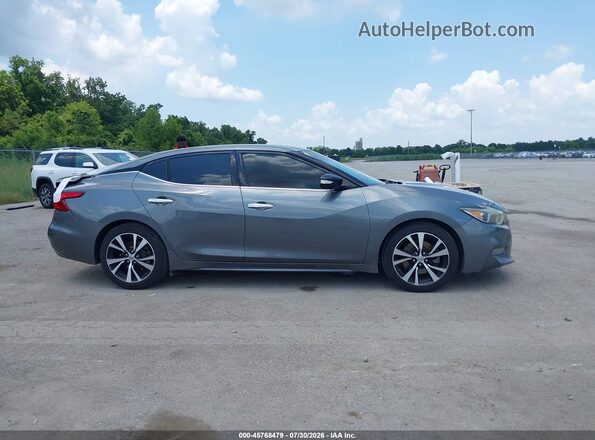 1N4AA6AP7JC377964 2018 NISSAN MAXIMA Gray Սալոնի հետևի տեսք