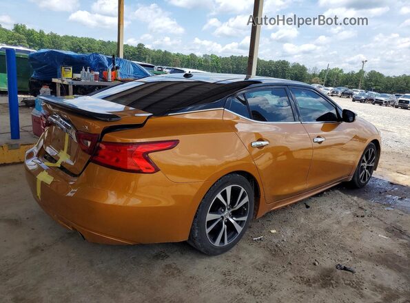 1N4AA6AP7JC378645 2018 NISSAN MAXIMA Gold უკანა მარჯვენა