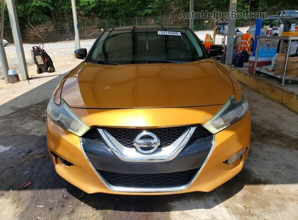 1N4AA6AP7JC378645 2018 NISSAN MAXIMA Gold წინა ხედი