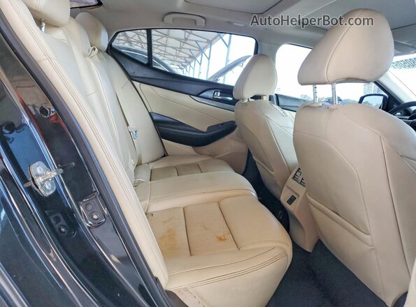1N4AA6AP7JC383201 2018 NISSAN MAXIMA Black Rear seats view