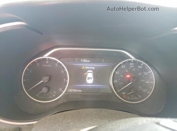 1N4AA6AP7JC383201 2018 NISSAN MAXIMA Black Instrument cluster view